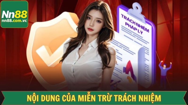 Chính sách miễn trừ trách nhiệm đảm bảo tính công bằng giữa nhà cái